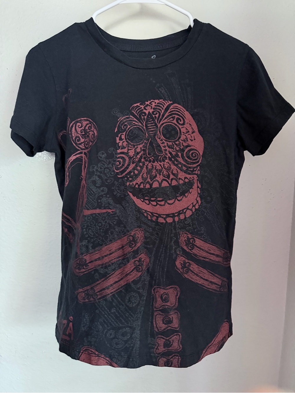 Kooza cirque de soleil black skull shirt women L